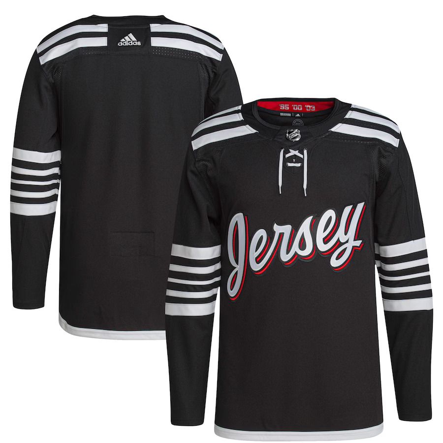 Men New Jersey Devils adidas Black Alternate Primegreen Authentic Pro NHL Jersey->customized nhl jersey->Custom Jersey